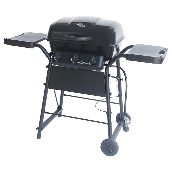 Gas Grill 3 Burner Space Saver